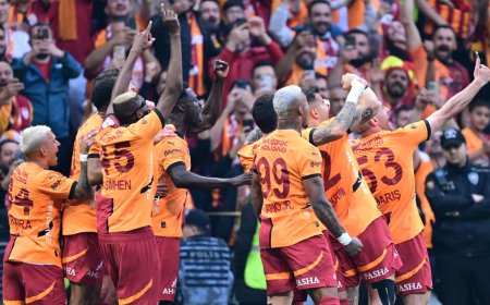 2024-2025 Sezonunun Süper Lig şampiyonu Galatasaray oldu!