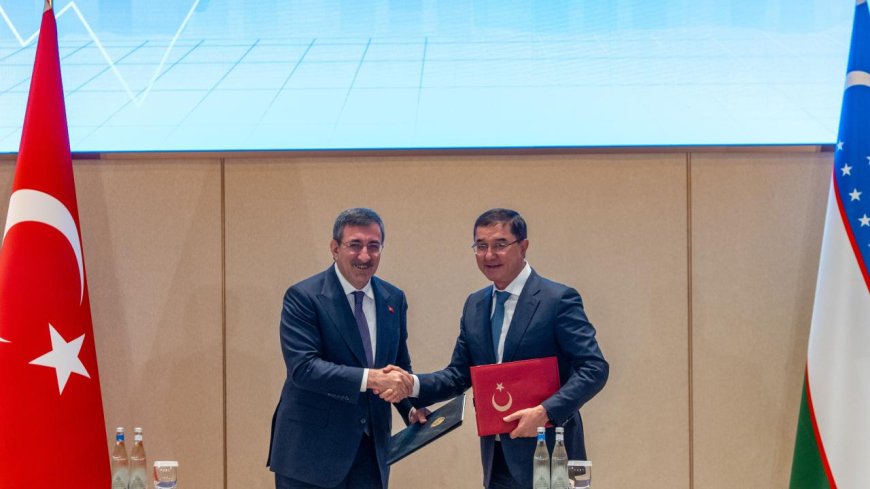 Cevdet Yılmaz, Türkiye-Özbekistan İş Forumu'nda konuştu!