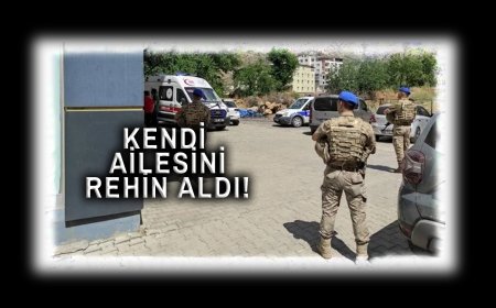 Aileyi Rehin Alan Zanlıya Operasyon Düzenlendi!