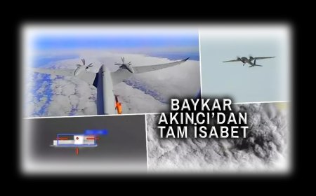 Bayraktar AKINCI’dan ÇAKIR Füzesiyle Nokta Atışı: Otonom Hedefi Tam İsabetle Vurdu