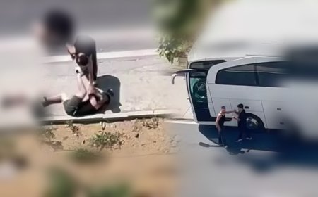 Küçükçekmece'de 2 Çocuğa Sokak Ortasında Şiddet: Olay Kamerada