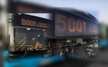 İstanbul’da 500T Otobüs Hattı Kısaltıldı: Güzergah 4. Levent Metro’da Sonlanacak