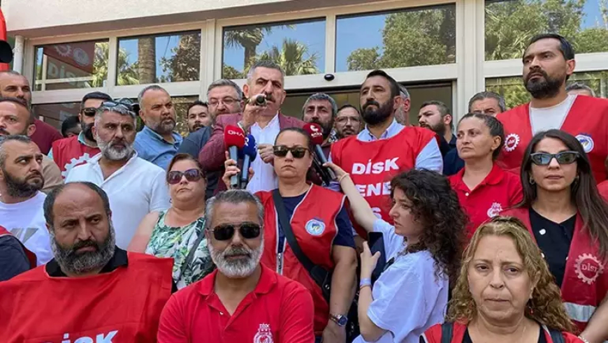 İzmir'de Grev 7. Gününde: İşçiler Kültürpark’ta Buluştu