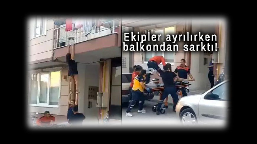 ‘İntihar’ ihbarıyla gelen ekipler tam ayrılırken şoke eden hareket!