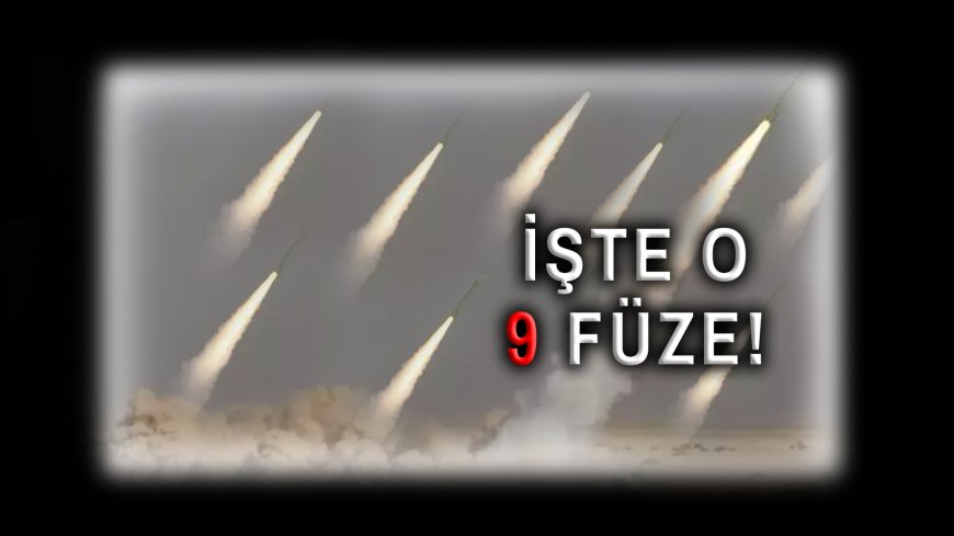 İran’dan İsrail'e Uzanan Tehdit! İşte Uzun Menzilli 9 Füze