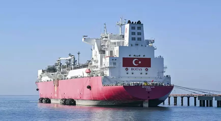 Türkiye’nin Yüzer LNG Depolama Ünitesi Ertuğrul Gazi, 4 Yılda 8,5 Milyar Metreküp Gazlaştırma Gerçekleştirdi