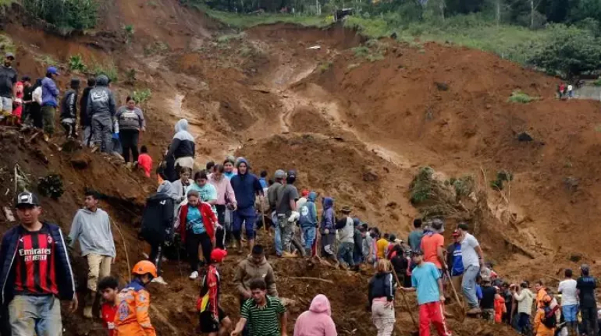 Kolombiya’da Toprak Kayması: 10 Ölü, 15 Yaralı