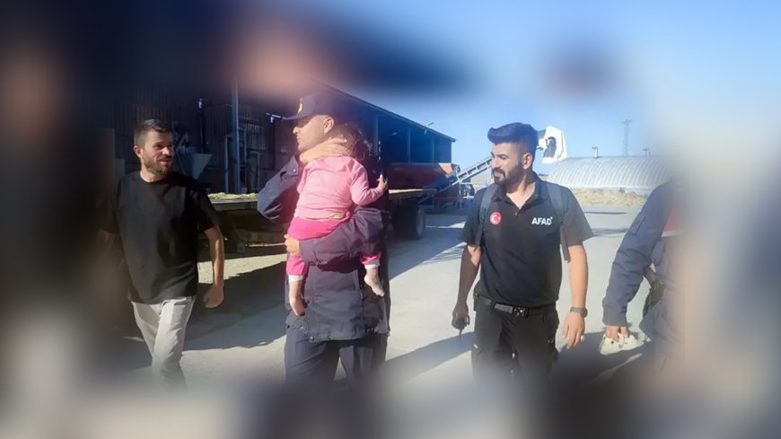 Karaman’da Kayıp 2 Yaşındaki Suriyeli Bebek 12 Saat Sonra Sağ Salim Bulundu