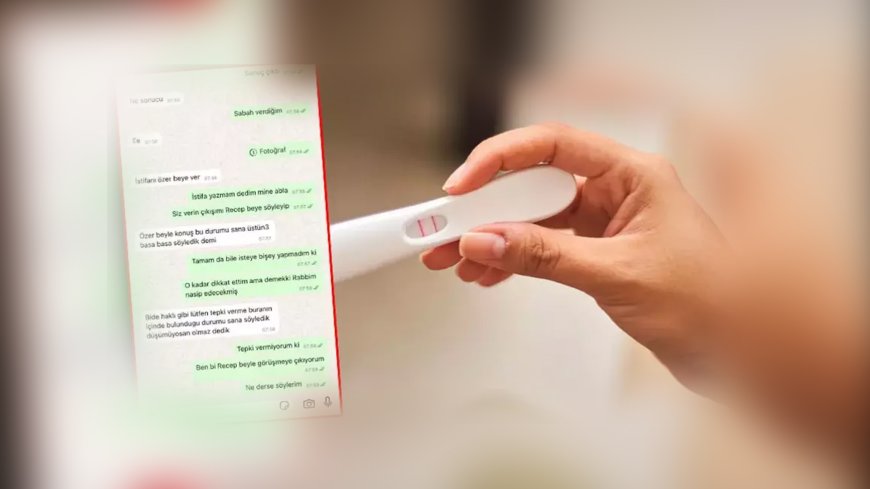 Hamile Olduğunu Öğrenen Genç Kadına İş Yerinde Şok: “Ben Sana Sevişmek Yok Demedim mi?”