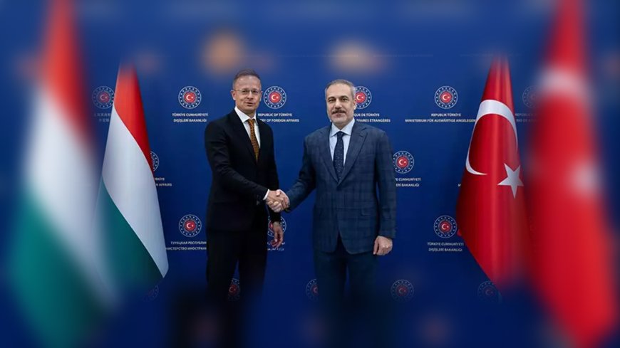 Dışişleri Bakanı Hakan Fidan, Macaristan Dışişleri ve Dış Ticaret Bakanı Peter Szijjarto ile Görüştü