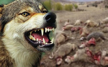 Kars’ta Kurt Dehşeti: Koyun Sürüsüne Saldırdılar, Yüzlerce Hayvan Telef Oldu