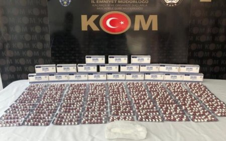 Malatya’da Uyuşturucu Operasyonu: 8 Bin 120 Hap Ele Geçirildi