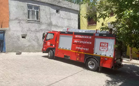 Diyarbakır’da Müstakil Evde Yangın: 3 Kişi Dumandan Etkilendi