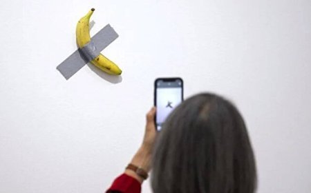 Cattelan’ın “Comedian” Eseri Yine Yendi: Centre-Pompidou Metz’de Muz Krizi