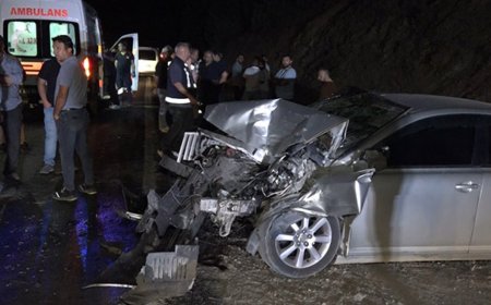 Yangına Yardıma Giderken Kaza Yaptılar: Baba-Oğul Yaralandı