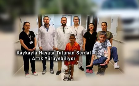 Kaykayla Hayata Tutunan Serdal Artık Yürüyebiliyor: 11 Yaşındaki Çocuğun Mucize Ameliyatı
