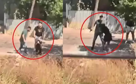 Ümraniye'de Dehşet Anları: Sokak Ortasında Kadını Darbedip Kafasına Silah Dayadı