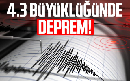 Konya’da 4.3 Büyüklüğünde Deprem! Yetkililerden İlk Açıklama Geldi