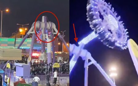 Suudi Arabistan’da Lunapark Faciası: Roller Coaster İkiye Ayrıldı, 23 Yaralı