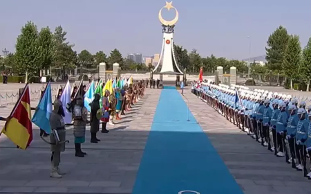 Cumhurbaşkanı Erdoğan, Gabon Cumhurbaşkanı Brice Clotaire Oligui Nguema’yı Resmi Törenle Karşıladı