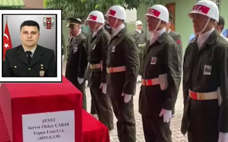 Edirne’de Şehit Olan Uzman Çavuş, Memleketi Osmaniye’de Son Yolculuğuna Uğurlandı