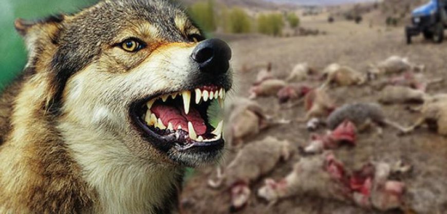 Kars’ta Kurt Dehşeti: Koyun Sürüsüne Saldırdılar, Yüzlerce Hayvan Telef Oldu