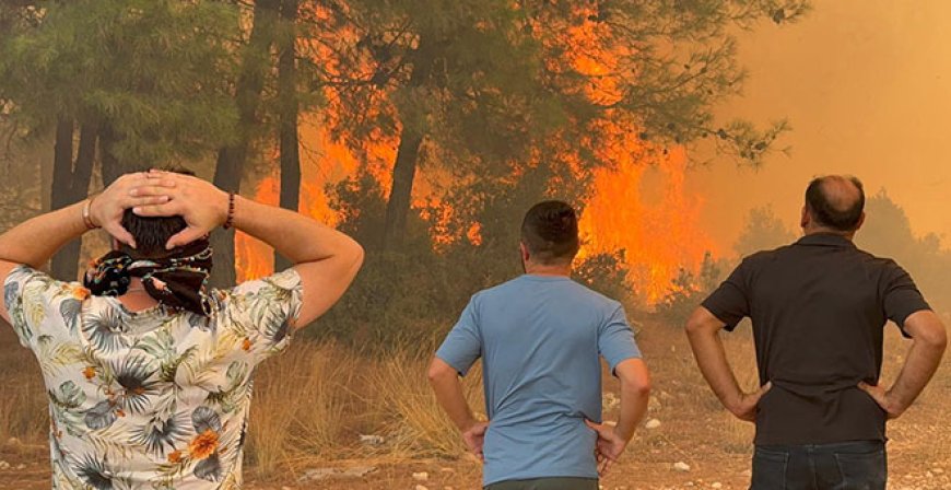Antalya, Mersin ve Muğla’da Orman Yangınları Sürüyor