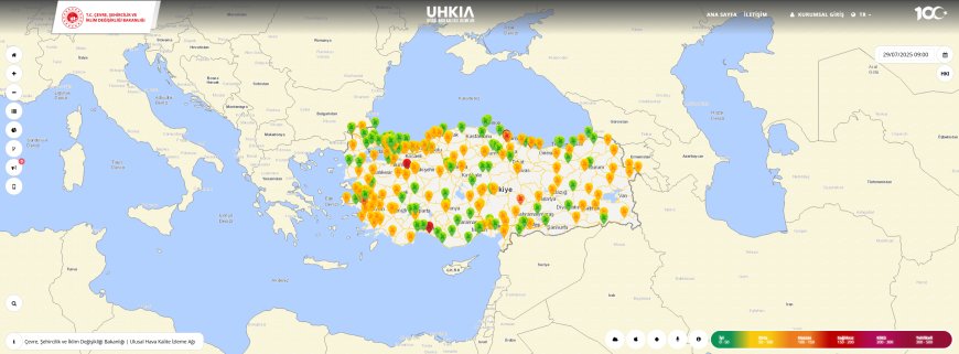 Orman Yangınları Türkiye’nin Hava Kalitesini Düşürdü: “Sağlıksız” Seviyeye Ulaşıldı