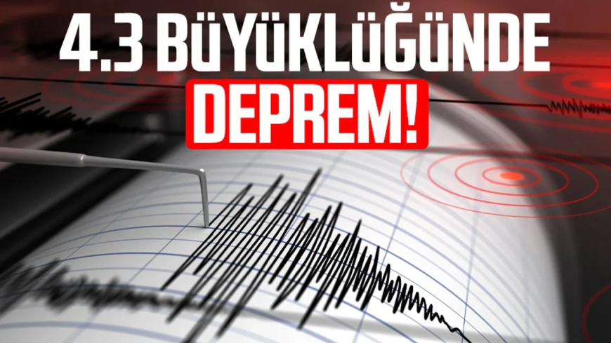 Konya’da 4.3 Büyüklüğünde Deprem! Yetkililerden İlk Açıklama Geldi