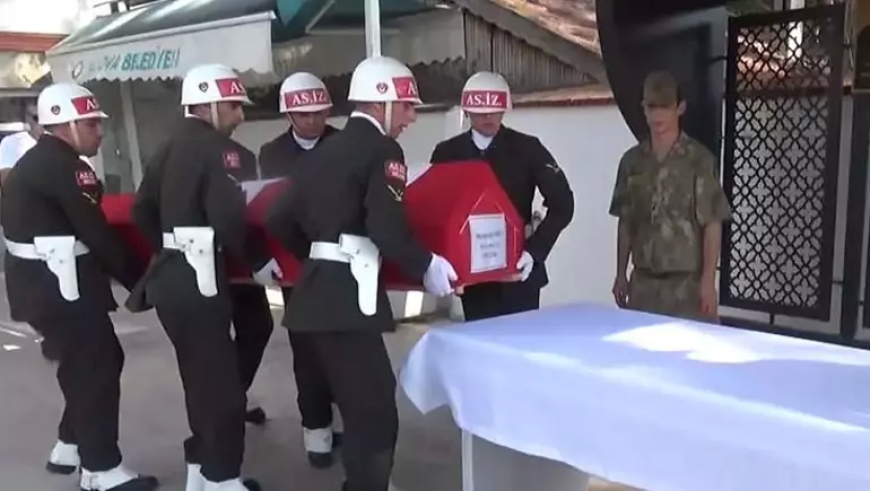 Amasya’da Traktör Kazasında Hayatını Kaybeden Hava Uzman Çavuş Mücahit Demirci Toprağa Verildi