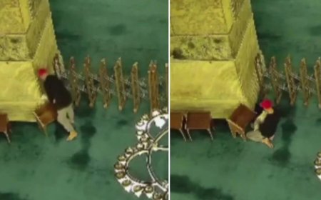 Ayasofya'da Kundaklama Girişimi: İncille Ateş Yaktı, Parfüm Sıktı