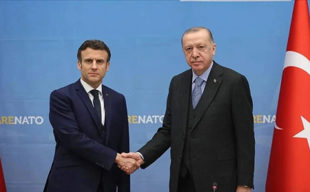 Cumhurbaşkanı Erdoğan, Fransa Cumhurbaşkanı Macron ile Telefon Görüşmesi Yaptı