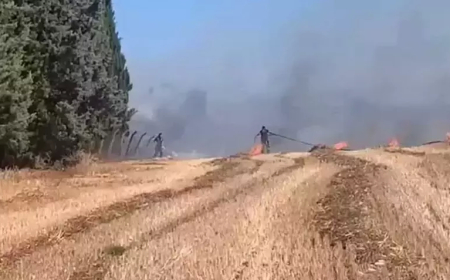 Silivri’de Otluk Alanda Çıkan Yangın Çamlık Alana Sıçradı