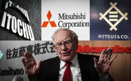 Warren Buffett, Japonya’da Mitsubishi ve Mitsui Hisselerini Artırdı