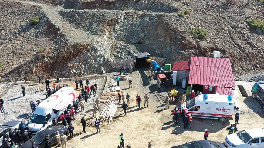 Elazığ’da Krom Madeni Göçüğü: 1 İşçi Mahsur Kaldı, Kurtarma Çalışmaları Sürüyor
