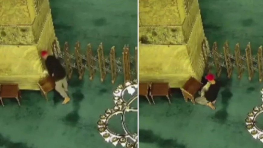 Ayasofya'da Kundaklama Girişimi: İncille Ateş Yaktı, Parfüm Sıktı