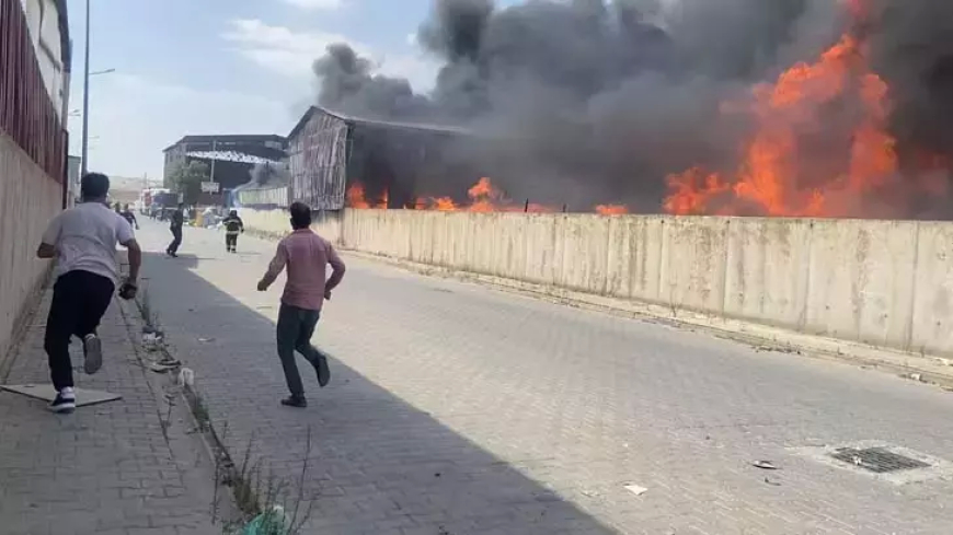 Eskişehir’de Fabrika Yangını 3 Tesisi Sardı: Havadan ve Karadan Müdahale Sürüyor