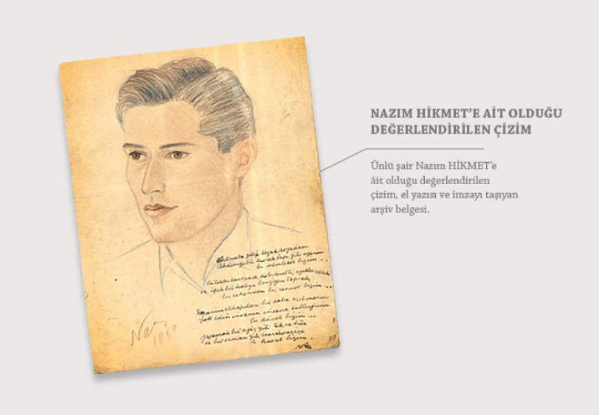 MİT, Nazım Hikmet’e Ait Arşiv Belgesini Paylaştı