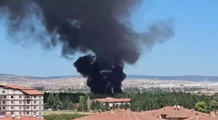 Kütahya’daki Tugay Yemekhanesinde Yangın