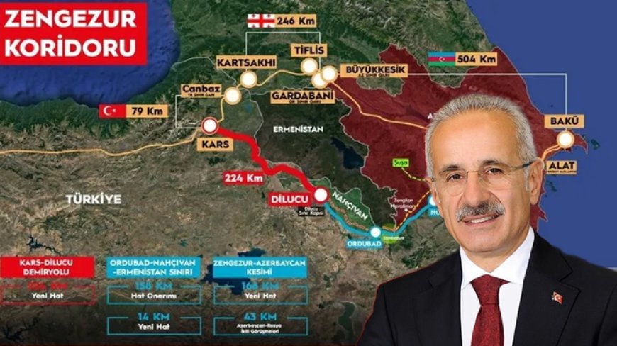 Kars-Iğdır-Aralık-Dilucu Demiryolu Hattı’nın Temeli Yarın Atılıyor