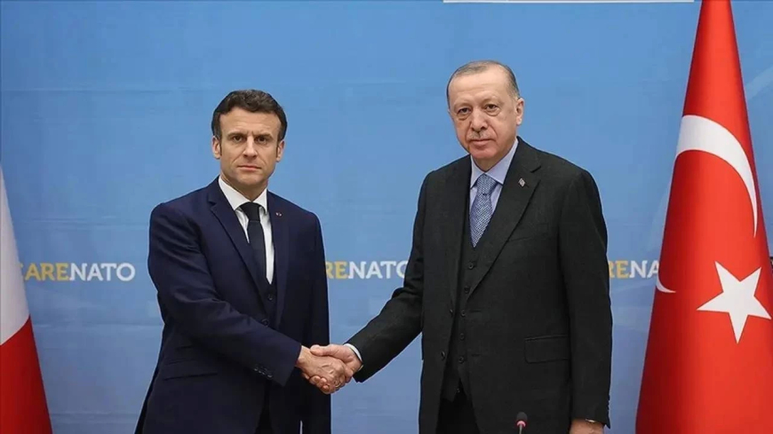 Cumhurbaşkanı Erdoğan, Fransa Cumhurbaşkanı Macron ile Telefon Görüşmesi Yaptı
