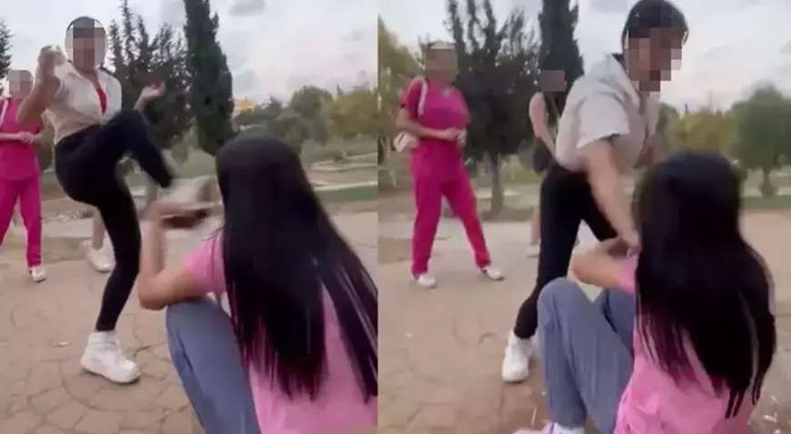 Mersin’de 16 Yaşındaki Kız Sokak Ortasında Darbedildi