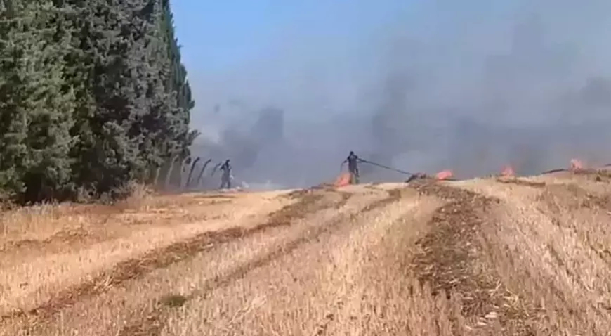 Silivri’de Otluk Alanda Çıkan Yangın Çamlık Alana Sıçradı