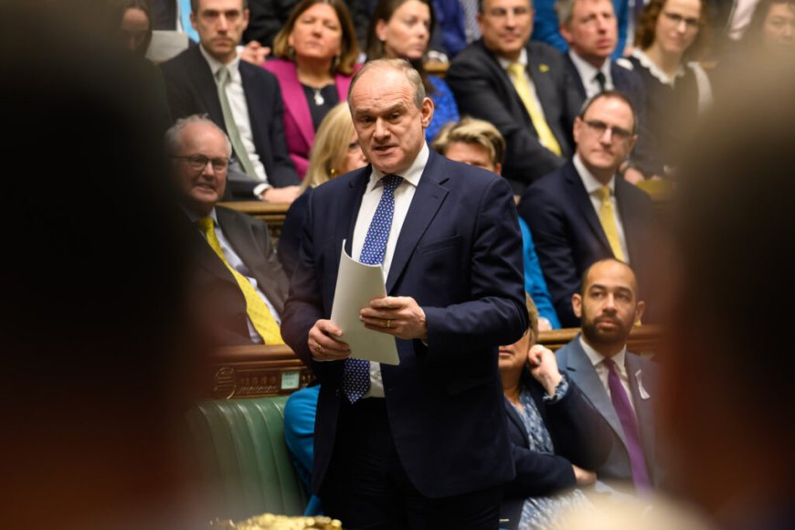 İngiltere’de Ed Davey, Tony Blair’dan Gazze Toplantısını Parlamento’ya Bildirmesini İstedi