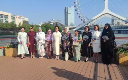 Emine Erdoğan, Şanghay Zirvesi Lider Eşleri Programına Katıldı