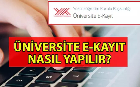 Üniversite Kayıtları Başladı: E-Kayıt ve Yüz Yüze Kayıt Süreci Hakkında Bilmeniz Gerekenler