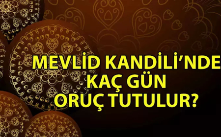 Mevlid Kandili 2025: Kandil Orucu Tutulur mu, Ne Zaman ve Nasıl Niyet Edilir?