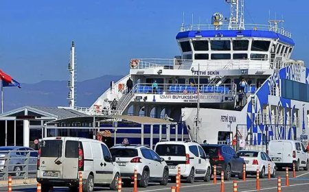 İzmir Üçkuyular-Bostanlı Feribot Seferlerinde Kısa Süreli Düzenleme