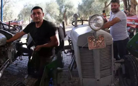 77 Yıllık Traktör İlk Günkü Gibi: Tarihi Değeriyle Görenleri Şaşırtıyor