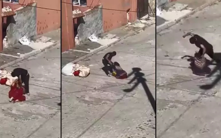 Eskişehir’de Eşini Sokak Ortasında Döven Şahıs Gözaltına Alındı